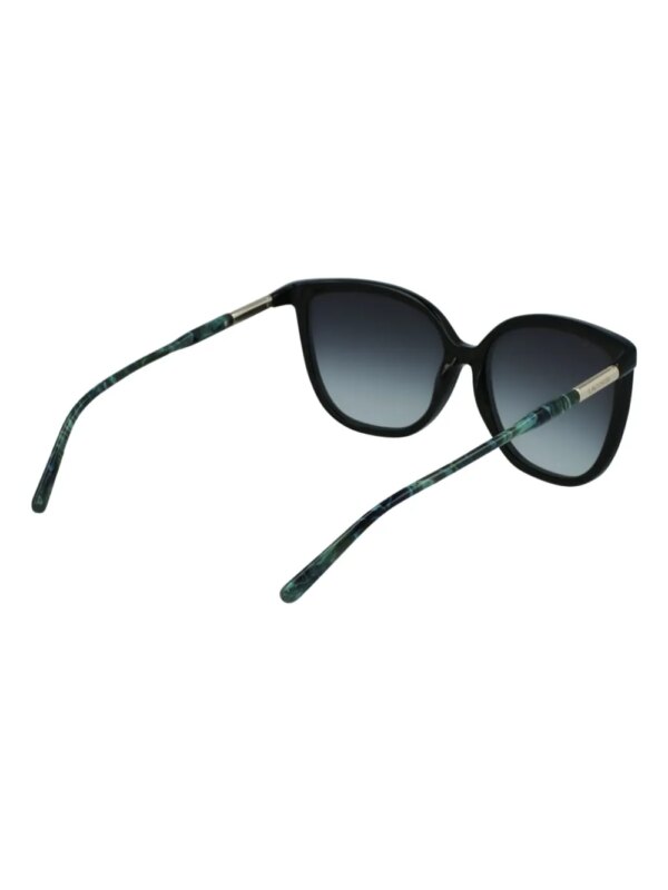 Lacoste Zonnebril met cat-eye montuur - Zwart