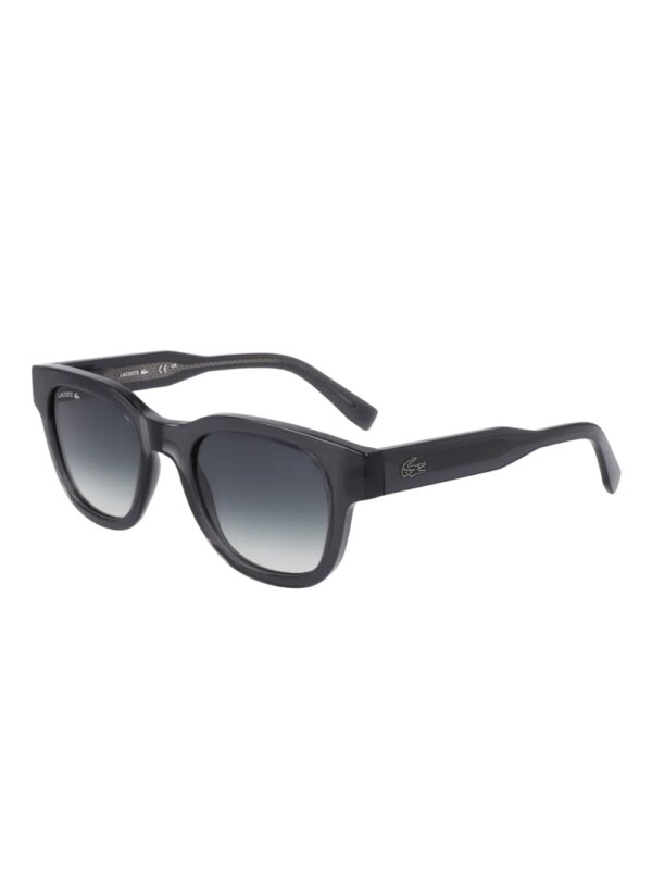 Lacoste Zonnebril met vierkant montuur - Grijs