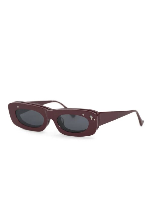 pushBUTTON x Grey Ant Flip Up zonnebril - Rood