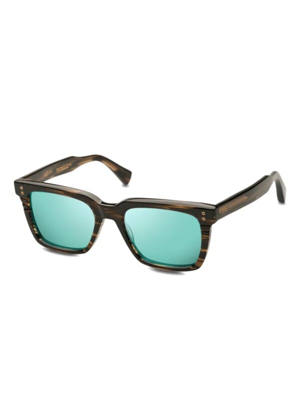 Dita Eyewear Zonnebril met vierkant montuur - Zwart