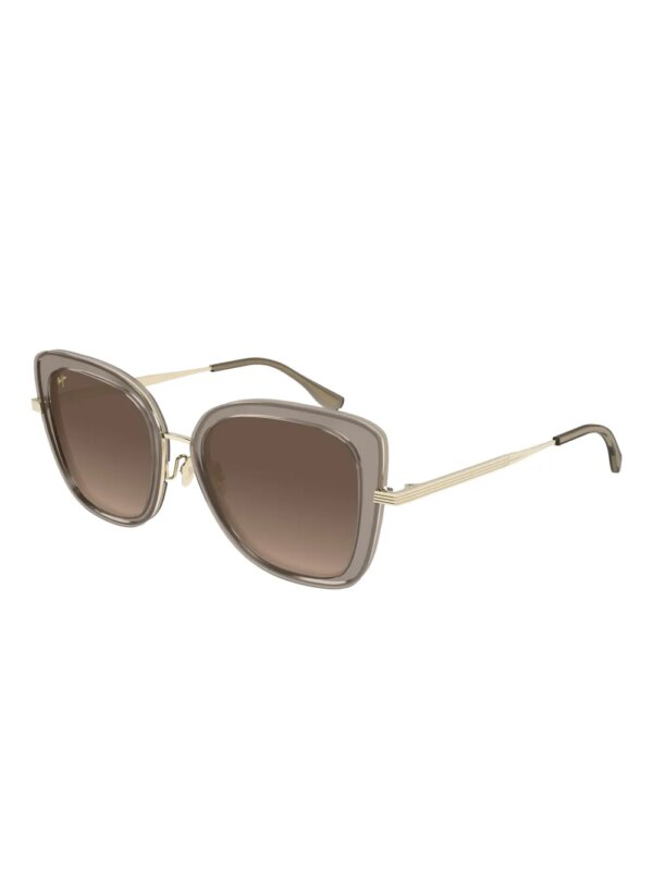 Maui Jim Violet Lake zonnebril met cat-eye montuur - Bruin