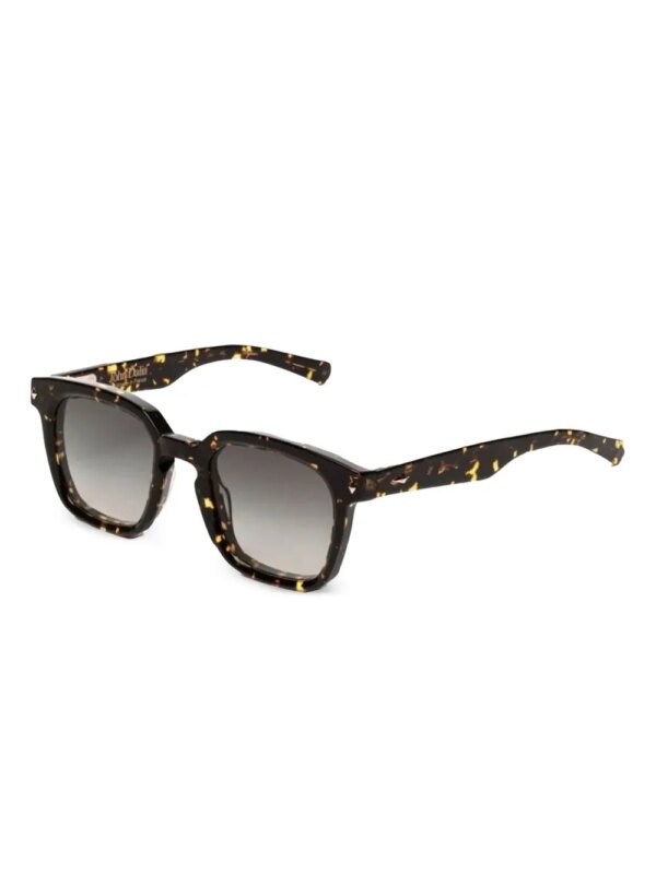 John Dalia Zonnebril met vierkant - Zwart