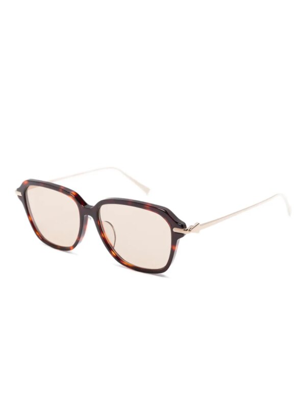 Megane and Me Zonnebril met schildpadschild-effect - Bruin