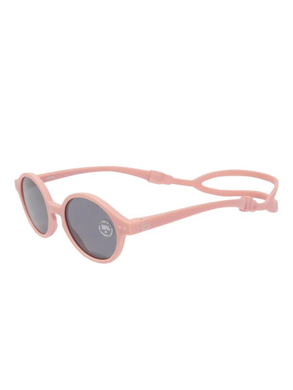 IZIPIZI KIDS #D zonnebril met rond montuur - Oranje