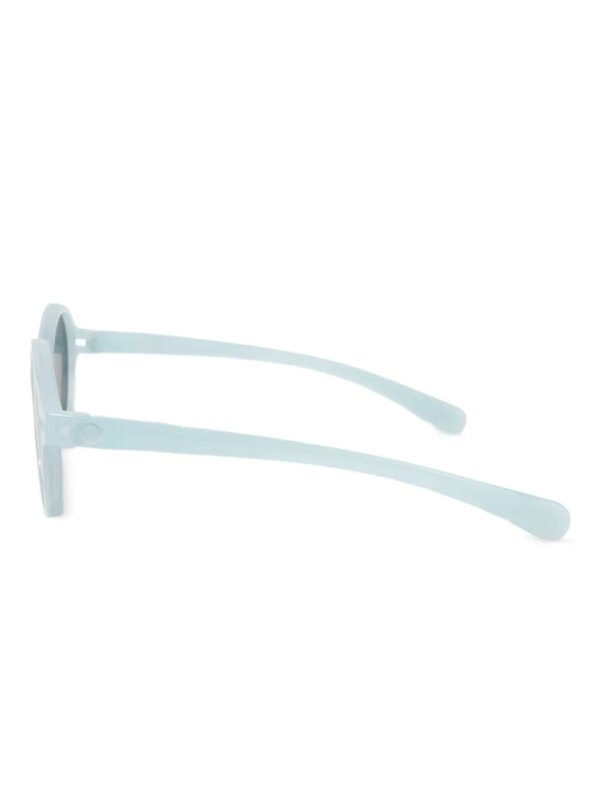 IZIPIZI KIDS #D zonnebril met rond montuur - Blauw