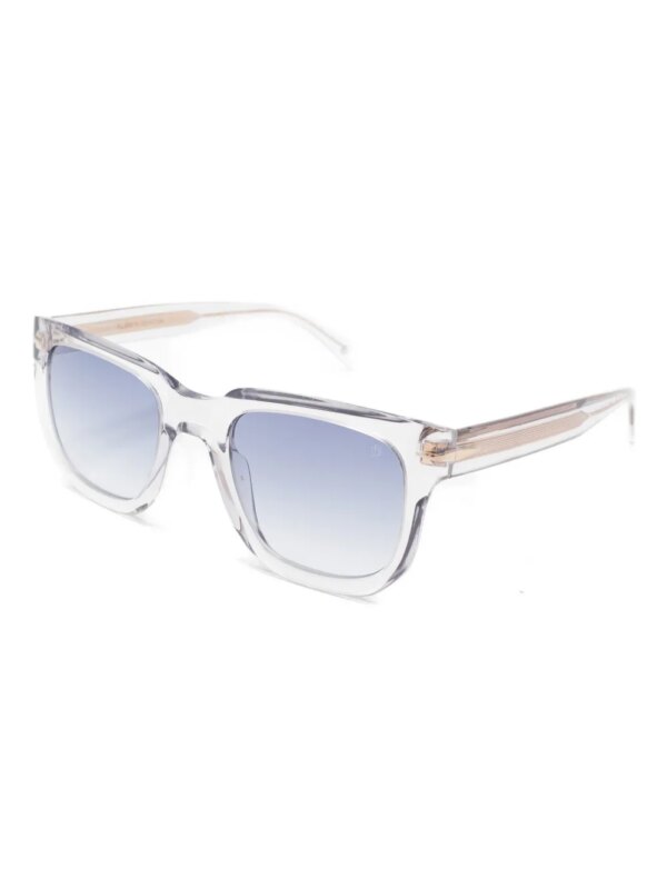 Eyewear by David Beckham DB 7118/S zonnebril met vierkant montuur - Wit