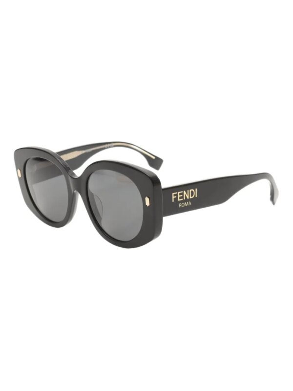 Fendi Pre-Owned 2020 Rome zonnebril - Zwart