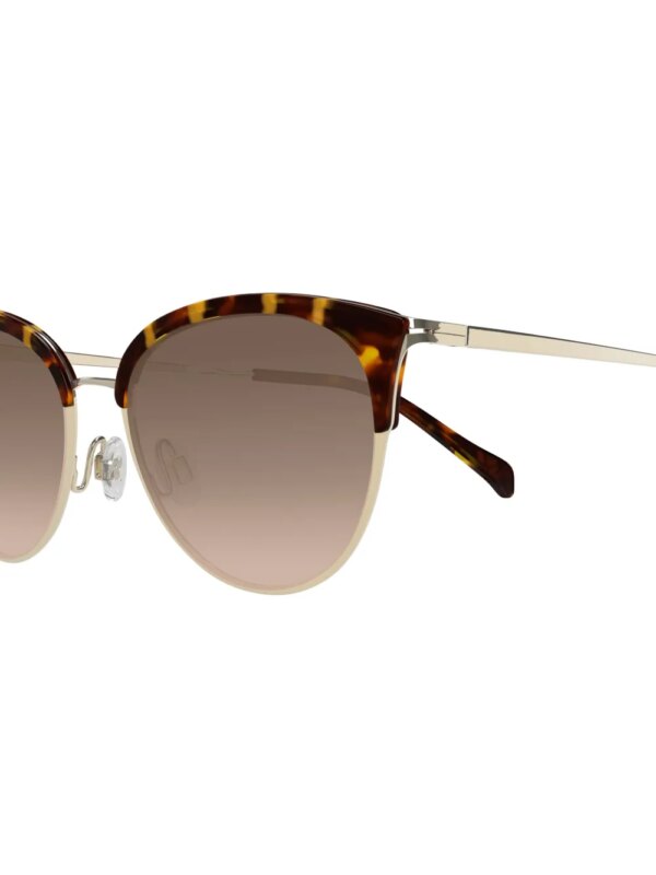 Maui Jim Zonnebril met metalen montuur en schilpadschild-design - Goud