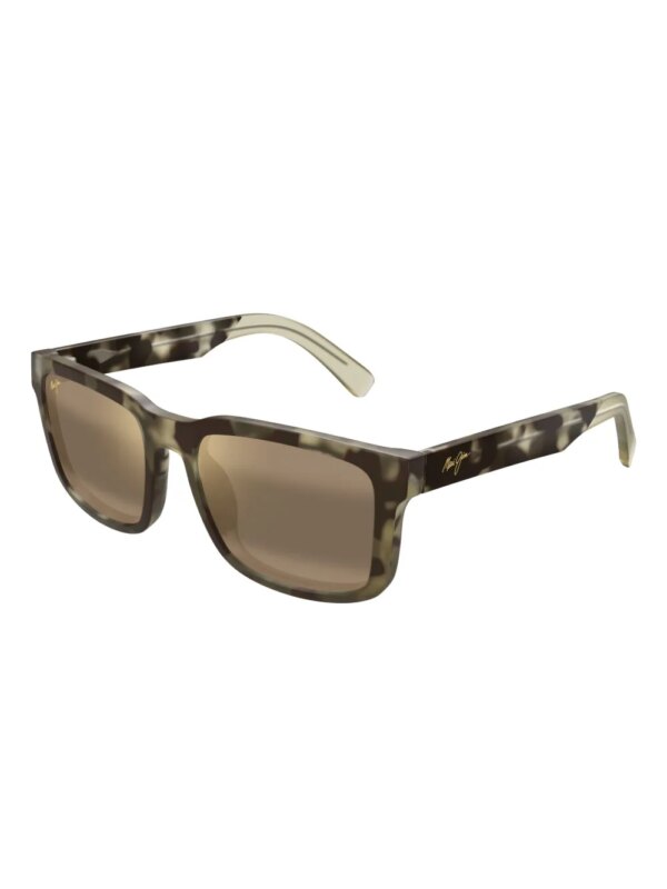 Maui Jim Zonnebril met vierkant montuur - Groen