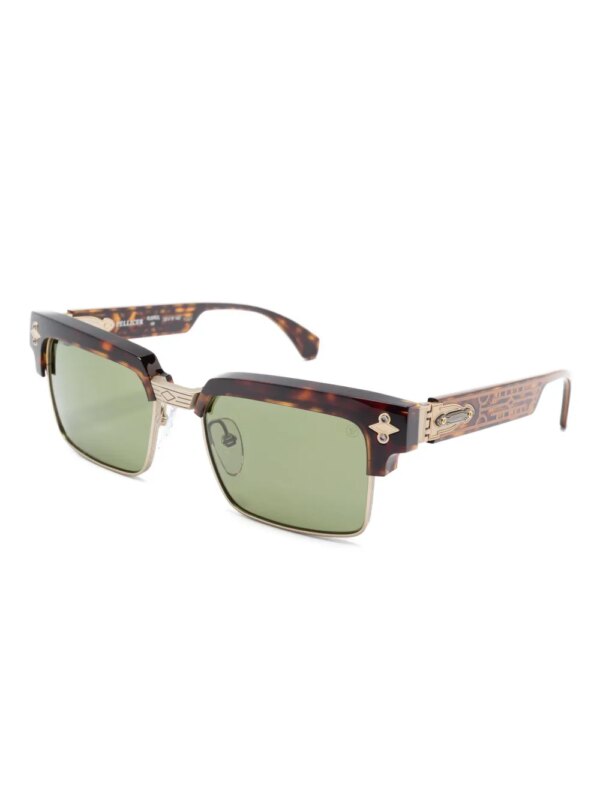 Etnia Barcelona Zonnebril met geometrische print - Bruin