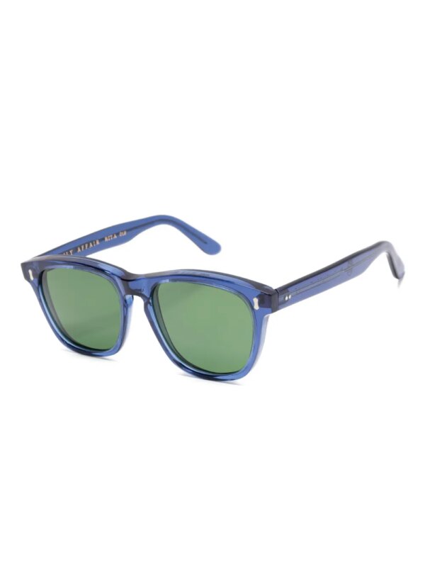 Family Affair Zonnebril met vierkant montuur - Blauw