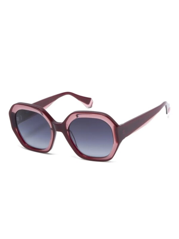 GIGI STUDIOS Zonnebril met geometrisch montuur - Roze