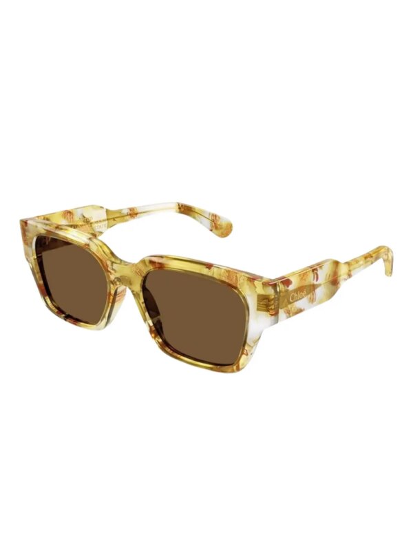 Chloé Eyewear CH0190 zonnebril - Geel
