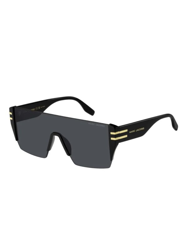 Marc Jacobs Eyewear Zonnebril met oversized montuur - Zwart