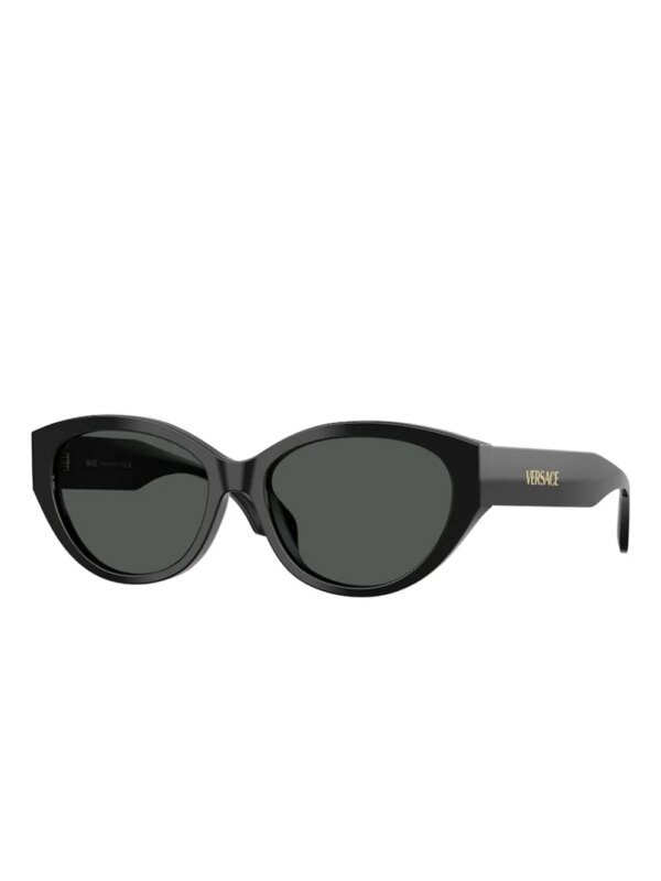Versace Eyewear Zonnebril met cat-eye montuur - Zwart