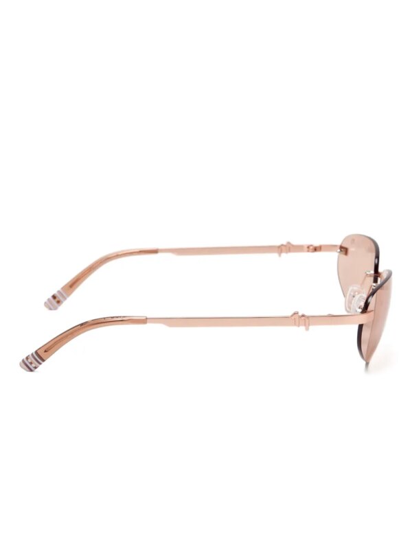 Elleven Zonnebril met ovaal montuur - Roze