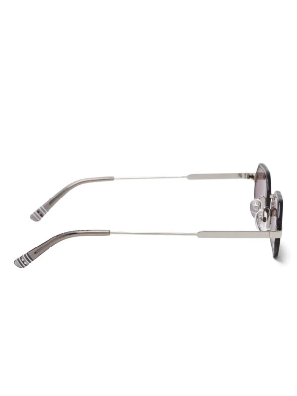 Elleven Zonnebril met geometrisch montuur - Zwart