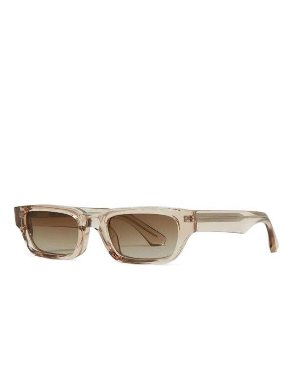 Chimi Zonnebril met rechthoekig montuur - Beige