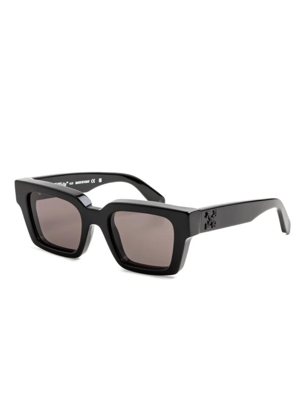 Off-White Eyewear Virgil zonnebril met vierkant montuur - Zwart