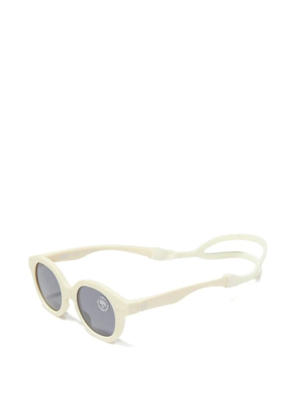 IZIPIZI KIDS Retro zonnebril met rond montuur - Beige