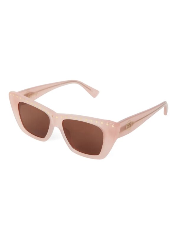 Temperley London The Dolly zonnebril met cat-eye montuur - Roze