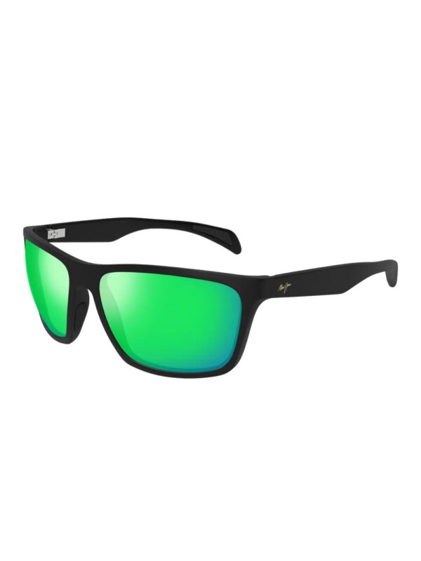 Maui Jim Zonnebril met vierkant montuur - Zwart