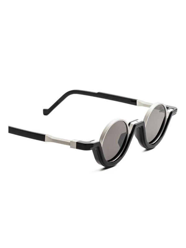 VAVA Eyewear CL0024 zonnebril met rond montuur - Zwart