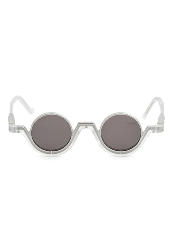 VAVA Eyewear CL0024 zonnebril met rond montuur - Zilver
