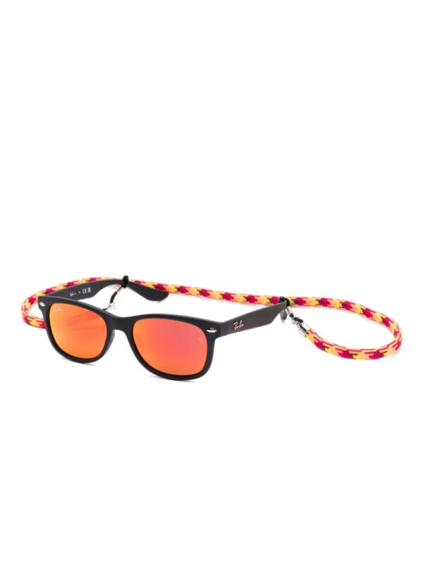 RAY-BAN JUNIOR New Wayfarer zonnebril met rechthoekig montuur - Zwart
