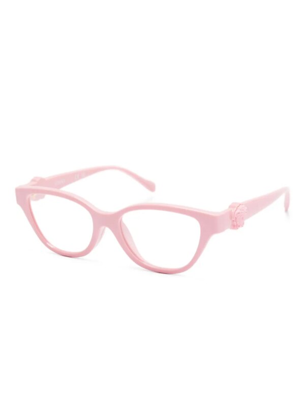Versace Kids Medusa verfraaide zonnebril met cat-eye montuur - Roze