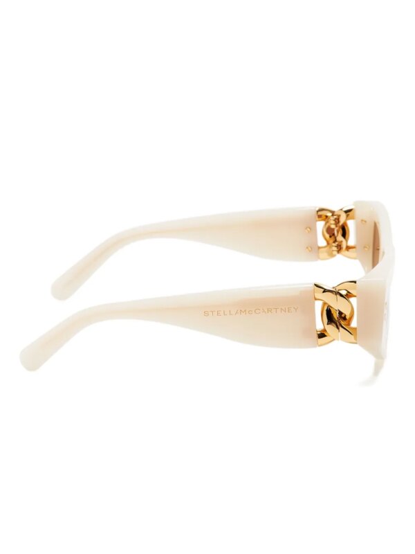Stella McCartney Eyewear Falabella zonnebril - Beige
