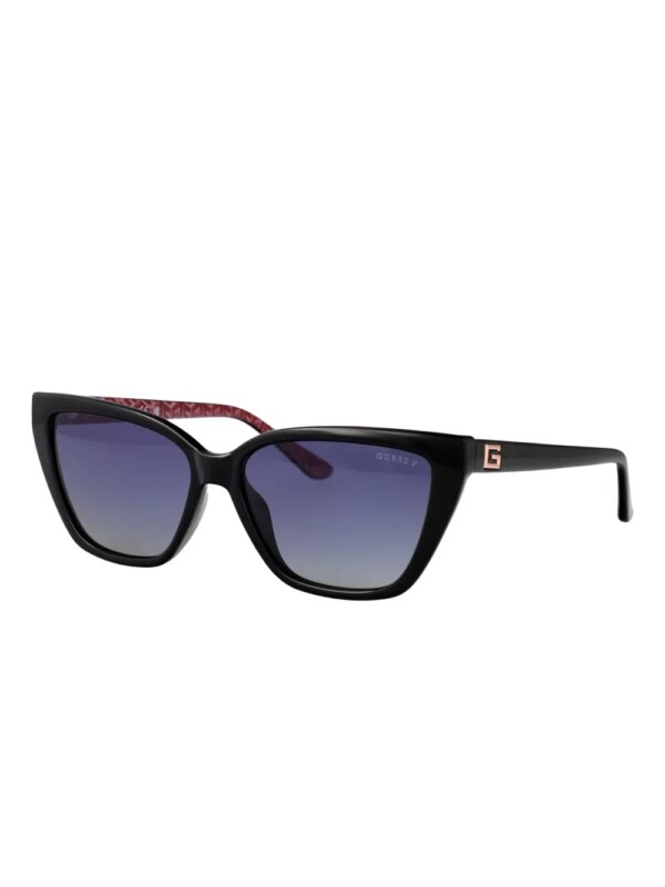 GUESS EYEWEAR Zonnebril met cat-eye montuur - Zwart