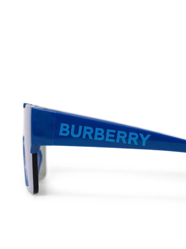 Burberry Eyewear Zonnebril met geometrisch montuur - Blauw
