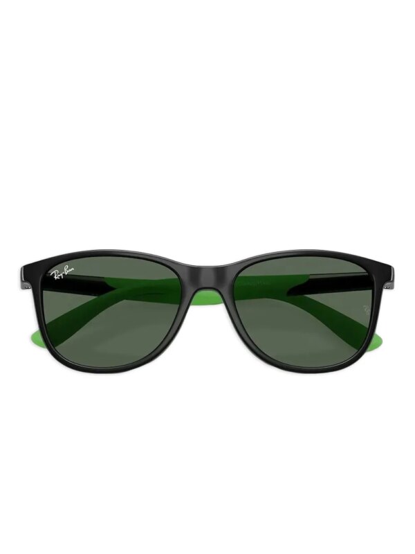 Ray-Ban Zonnebril met rond montuur - Zwart