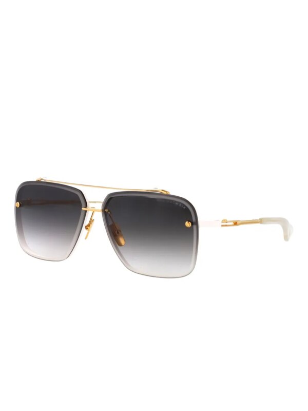 Dita Eyewear Mach-Six zonnebril met vierkant montuur - Goud