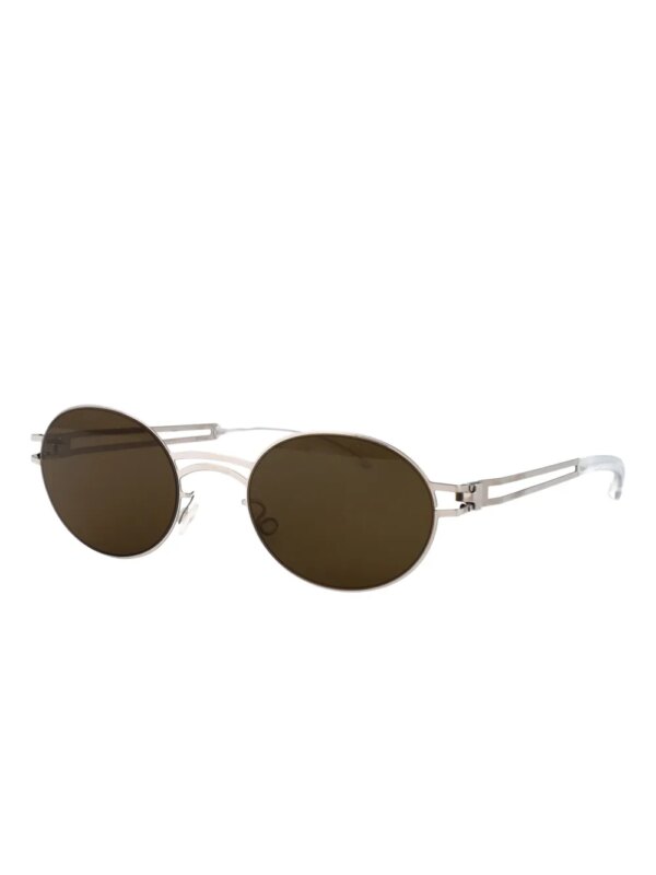 Mykita Dada zonnebril met rond montuur - Grijs