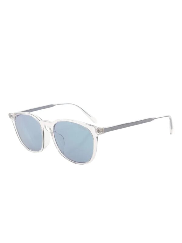 Christian Dior Pre-Owned 2020s zonnebril met rond montuur - Wit