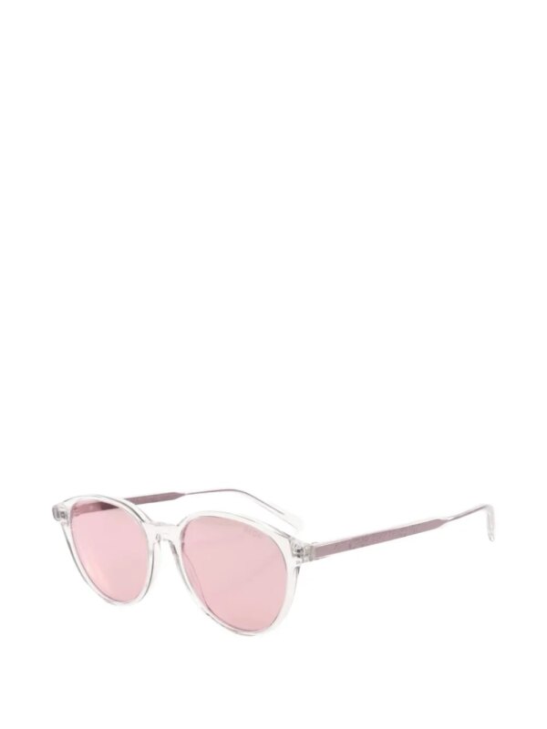 Christian Dior Pre-Owned 20s zonnebril met vlinder montuur - Wit