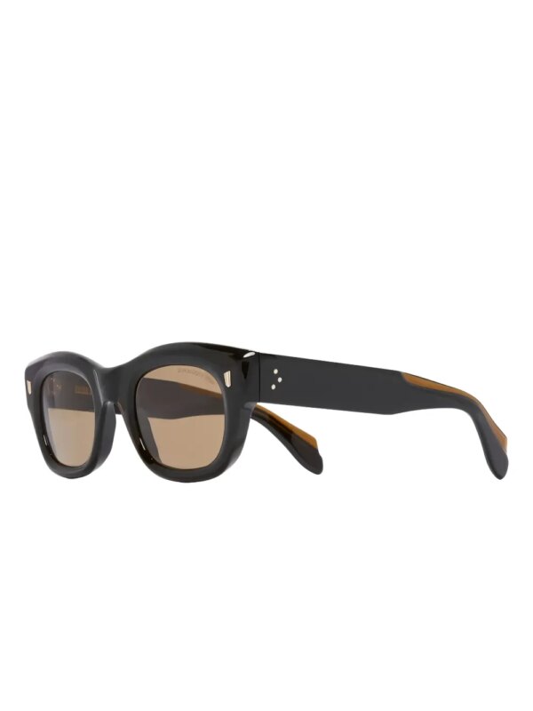 Cutler & Gross 9261 zonnebril met vierkant montuur - Zwart