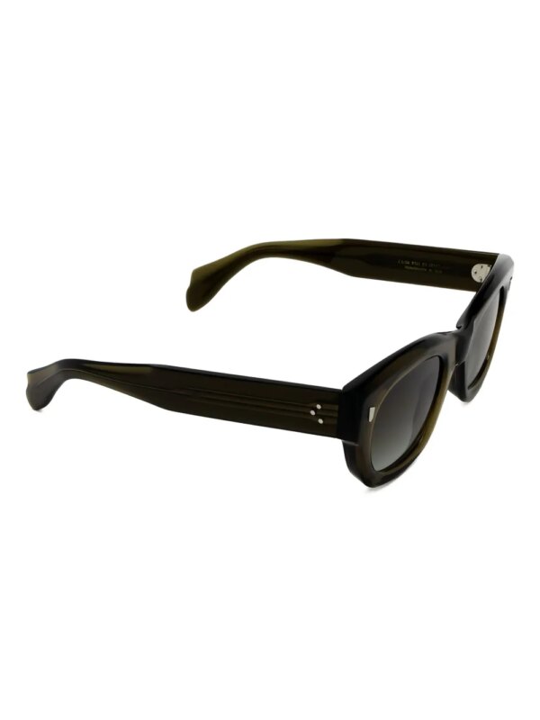 Cutler & Gross 9261 zonnebril met geometrisch montuur - Groen