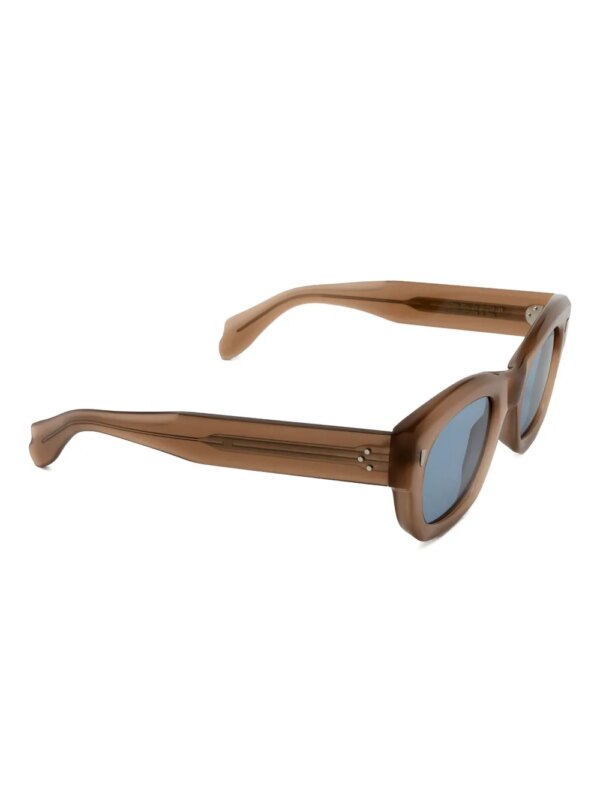 Cutler & Gross 9261 zonnebril met rond montuur - Bruin