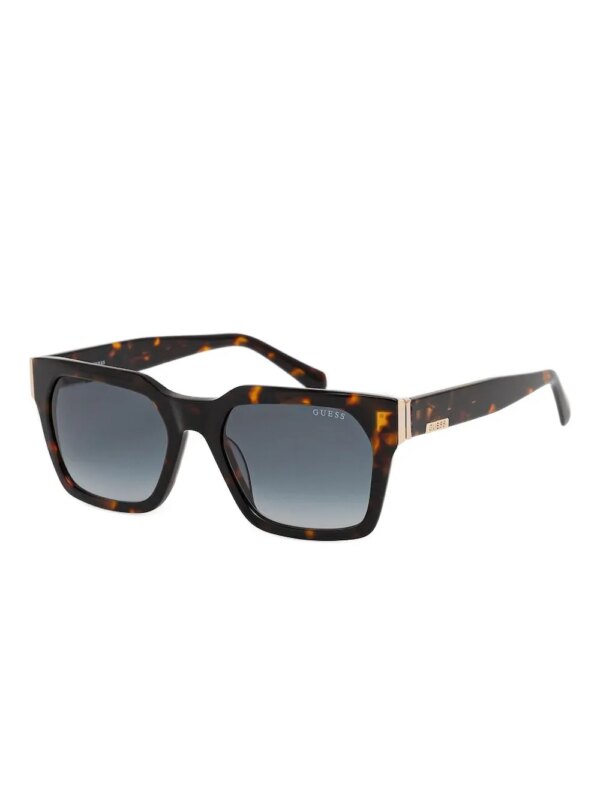 GUESS EYEWEAR Zonnebril met vierkant - Bruin