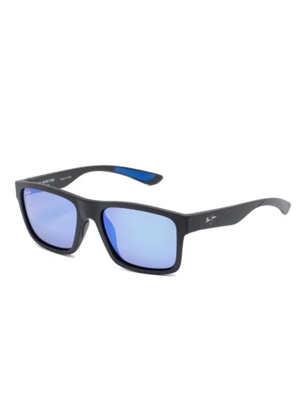 Maui Jim The Flats zonnebril met rechthoekig montuur - Grijs