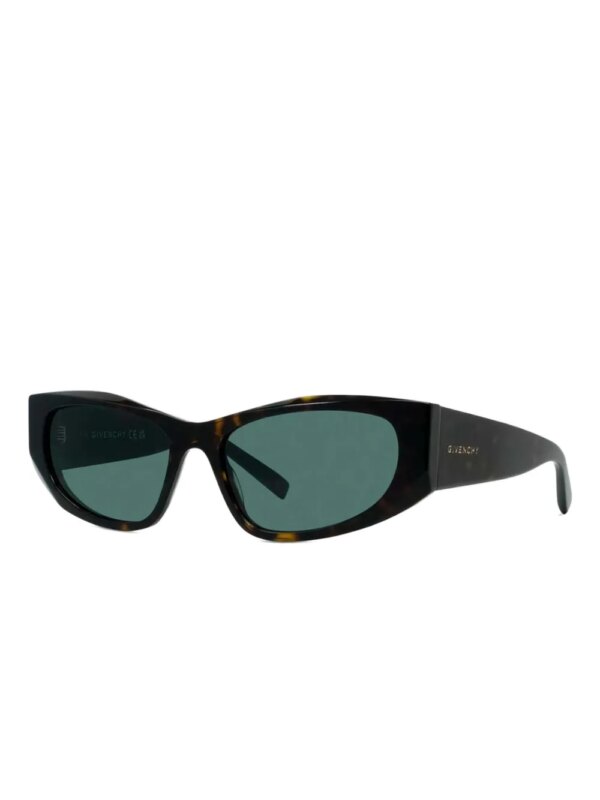 Givenchy Eyewear Zonnebril met schildpadschild-effect - Bruin