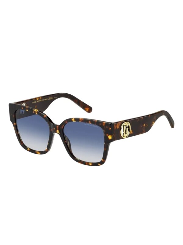 Marc Jacobs Eyewear Zonnebril met schildpadschild-design - Bruin