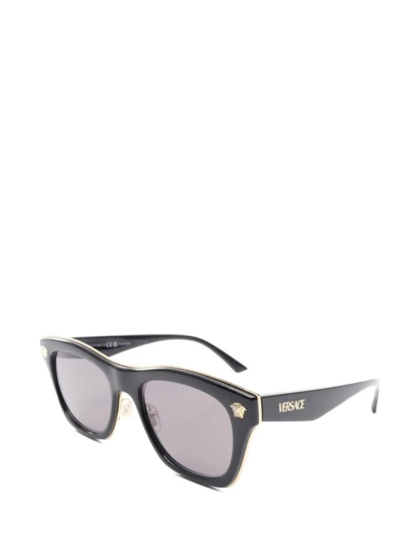 Versace Pre-Owned 10s Medusa zonnebril - Zwart