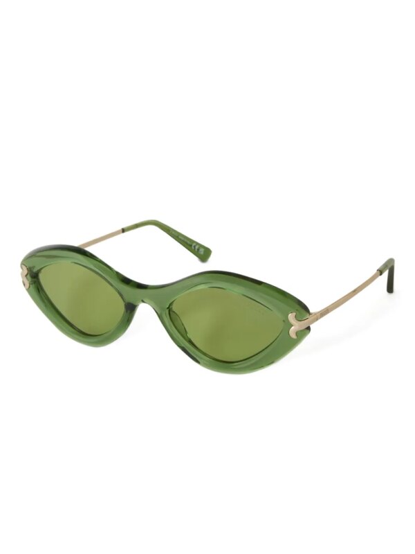 PUCCI Zonnebril met geometrisch montuur - Groen