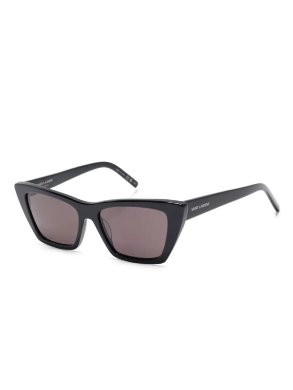 Saint Laurent Pre-Owned MICA SL zonnebril met cat-eye montuur - Zwart
