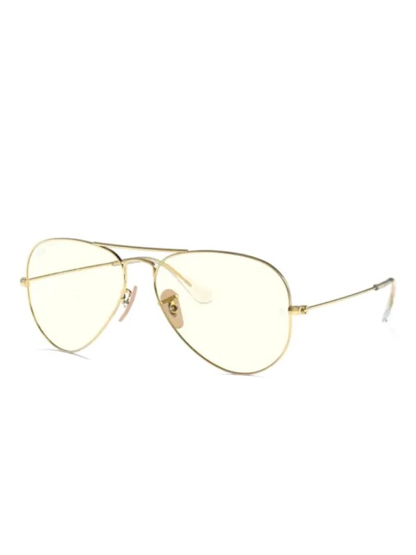 Ray-Ban Zonnebril met piloten montuur - Goud