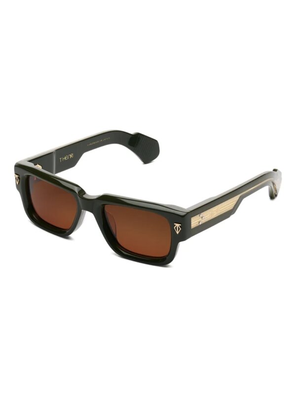 T Henri Eyewear Taylor zonnebril met vierkant montuur - Zwart